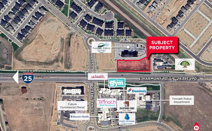 Pictures of Land property located at 5590 E Harmony Rd, Timnath, CO 80547 for sales - image #1