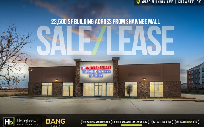 Pictures of Industrial, Retail property located at 4939 N Union Ave, Shawnee, OK 74804 for sales - image #1