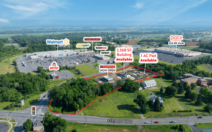 Pictures of Land, Retail property located at 71 Conestoga Dr, Shippensburg, PA 17257 for sales - image #1