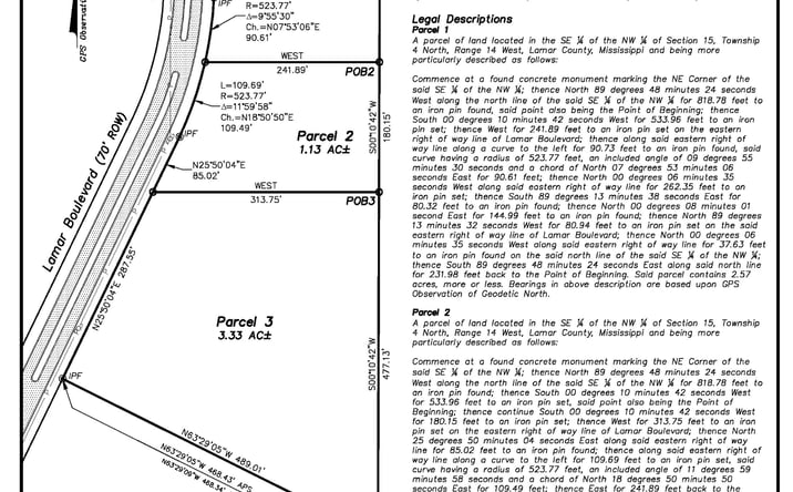 Pictures of Land property located at Lamar Blvd, Hattiesburg, MS 39402 for sales - image #1