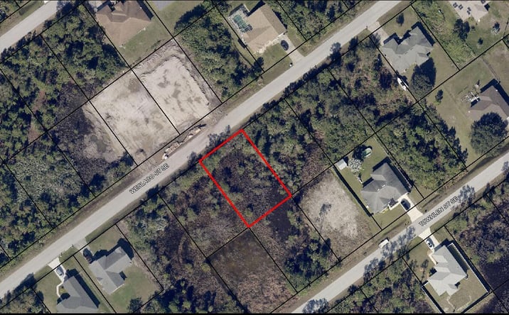 Pictures of Land property located at 1042 Weslaco Street SE, Palm Bay, FL 32909 for sales - image #1