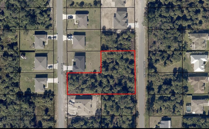 Pictures of Land property located at 3281 Fir Avenue SE, Palm Bay, FL 32909 for sales - image #1