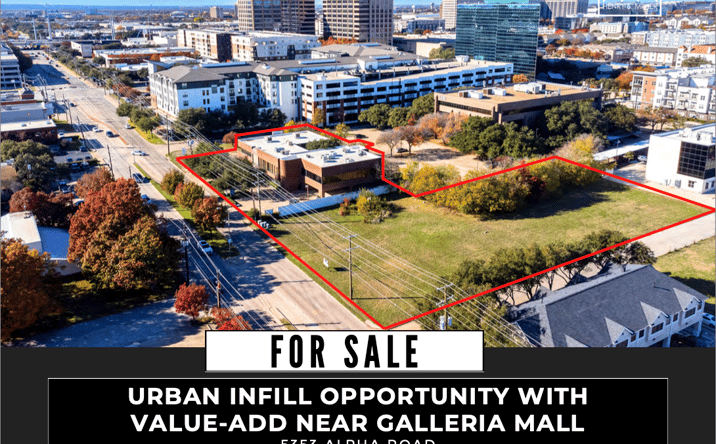 Pictures of Office, Land property located at 5353 Alpha Rd, Dallas, TX 75240 for sales - image #1