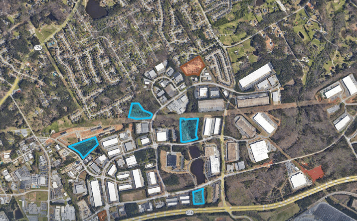 Pictures of Land property located at 850 Progress Industrial Blvd, Lawrenceville, GA 30043 for sales - image #1