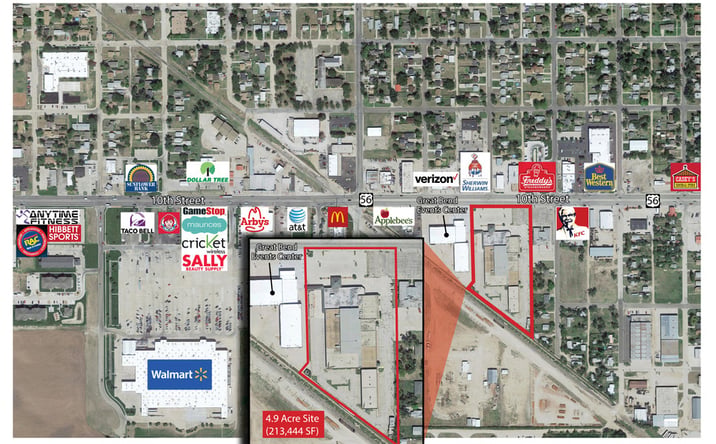 Pictures of Land property located at 3017 10th St, Great Bend, KS 67530 for sales - image #1