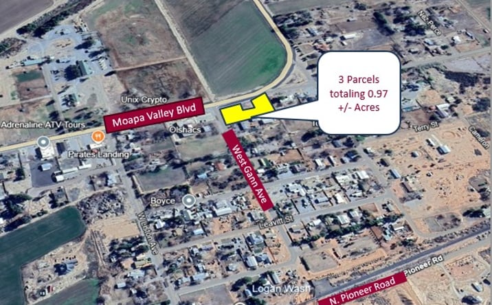 Pictures of Land property located at N Moapa Valley Blvd & Gann Avenue, Moapa Valley, NV 89021 for sales - image #1