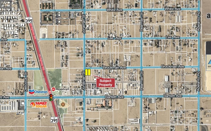 Pictures of Land property located at Brockman Ave, Adelanto, CA 92301 for sales - image #1
