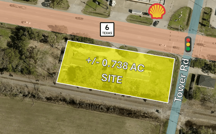 Pictures of Land property located at 15707 Highway 6, Santa Fe, TX 77517 for sales - image #1