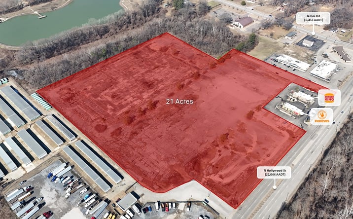 Pictures of Land property located at 2549 North Hollywood Street, Memphis, TN 38127 for sales - image #1