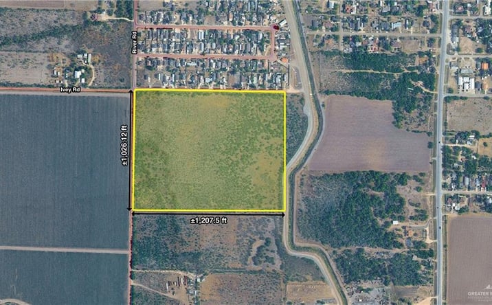 Pictures of Land property located at S River Rd and Ivey Road, Donna Tx, Donna, TX 78537 for sales - image #1
