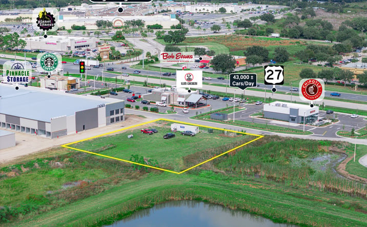 Pictures of Land property located at Lake Wales Commercial Development Lot, Lake Wales, FL 33853 for sales - image #1