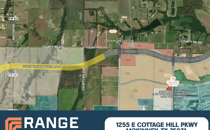 Pictures of Land property located at 1255 E Cottage Hill Pkwy, McKinney, TX 75071 for sales - image #1