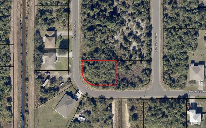 Pictures of Land property located at 3389 Pomello Avenue SW, Palm Bay, FL 32908 for sales - image #1