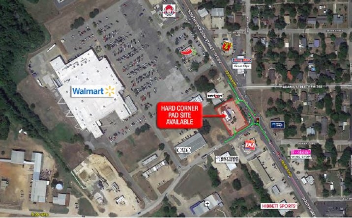 Pictures of Retail, Office property located at 1329 S Jackson Street, Jacksonville, TX 75766 for sales - image #1