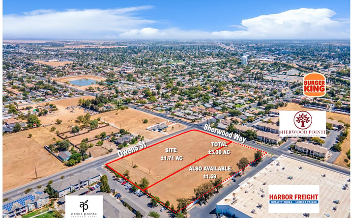 Pictures of Land property located at 100 W Sherwood Way, Madera, CA 93638 for sales - image #1