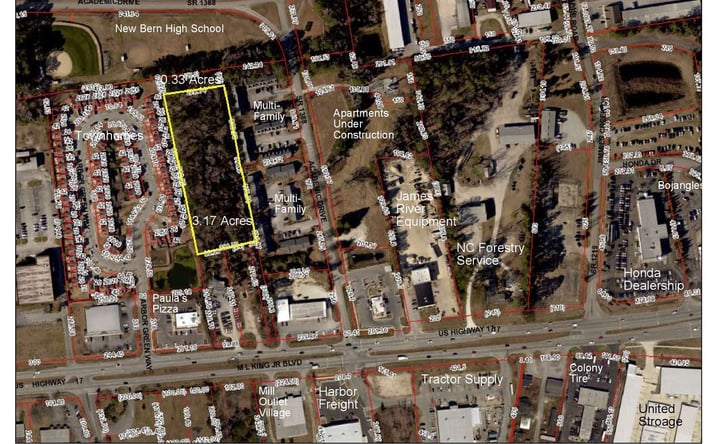 Pictures of Special Purpose property located at 3924 Martin Luther King Boulevard, New Bern, NC 28562 for sales - image #1
