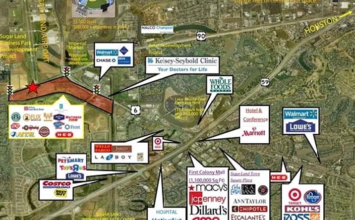 Pictures of Land property located at 6514 Hwy 90 Alt, Sugar Land, TX 77498 for sales - image #1