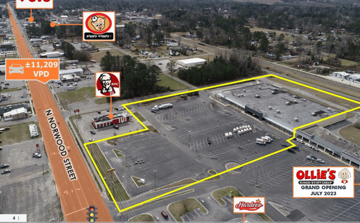 Pictures of Retail, Land property located at 723 N Norwood St, Wallace, NC 28466 for sales - image #1