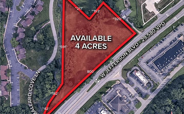 Pictures of Land, Office, Retail property located at 6722 W Jefferson Blvd, Fort Wayne, IN 46804 for sales - image #1