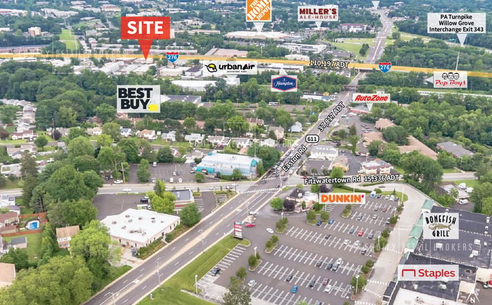 Pictures of Retail property located at 2524 Wyandotte Road, Willow Grove, PA 19090 for sales - image #1