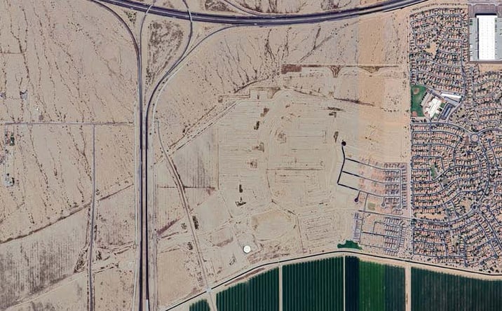 Pictures of Land property located at State Route 85 and Broadway Road, Buckeye, AZ 85326 for sales - image #1