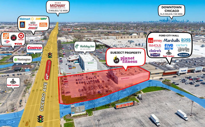 Pictures of Retail property located at 7455 S Cicero Ave, Chicago, IL 60629 for sales - image #1