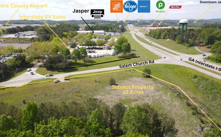 Pictures of Land property located at 1 Salem Church Rd, Jasper, GA 30143 for sales - image #1