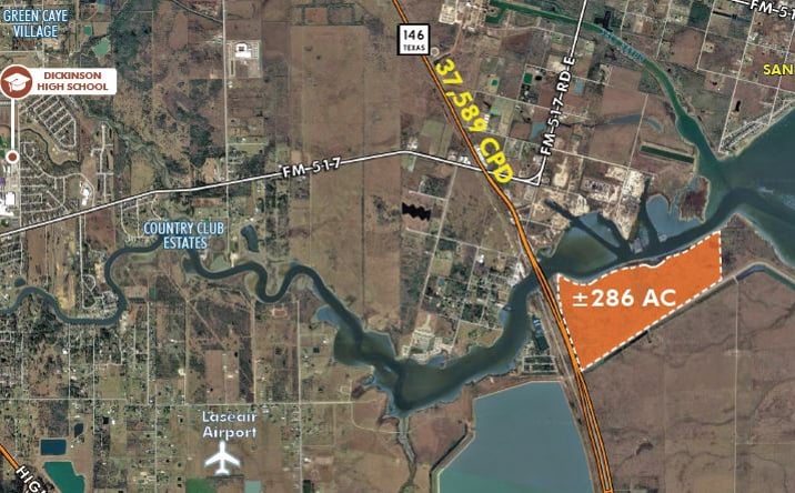 Pictures of Land property located at Hwy 146 (Between FM 517 & 25th Ave N), Texas City, TX 77539 for sales - image #1