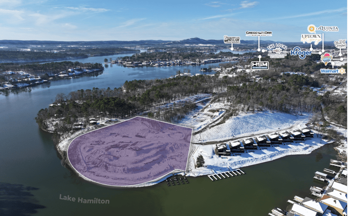 Pictures of Land property located at Wayward Winds Terrace, Hot Springs, AR 71913 for sales - image #1