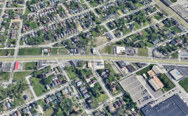 Pictures of Office, Retail, Self Storage property located at 6810 W Warren Ave, Detroit, MI 48210 for sales - image #1