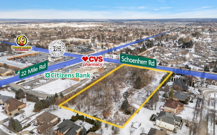 Pictures of Land property located at 48801 Schoenherr, Shelby Township, MI 48315 for sales - image #1