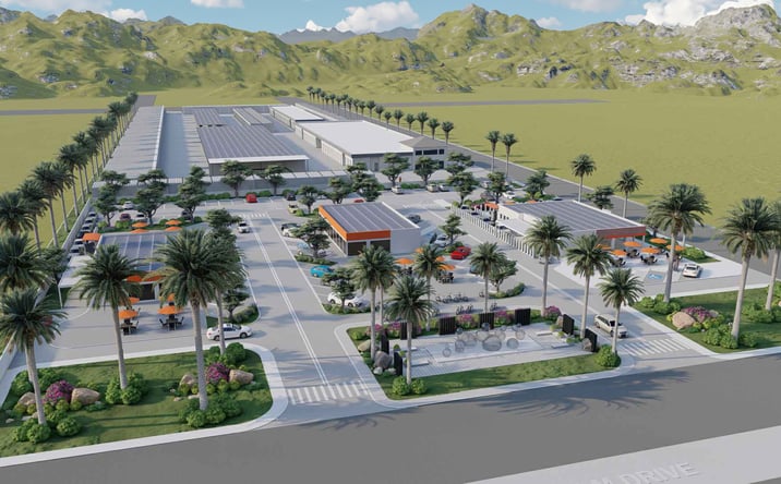 Pictures of Mixed Use, Retail, Self Storage property located at Clair Avenue, Desert Hot Springs, CA 92240 for sales - image #1