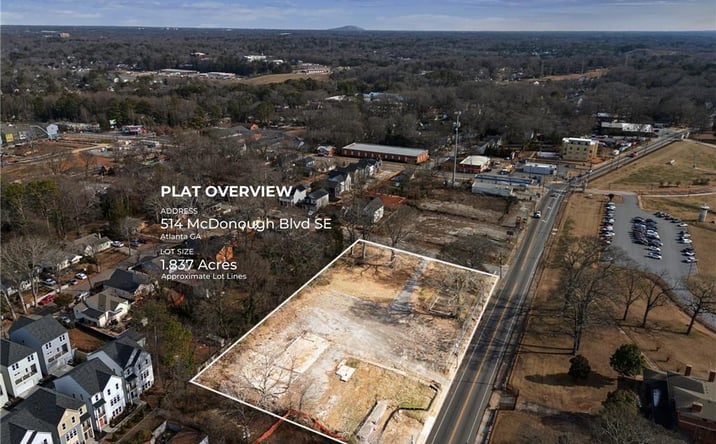 Pictures of Land, Industrial property located at 514 Mcdonough Boulevard SE, Atlanta, GA 30315 for sales - image #1