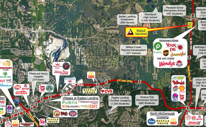 Pictures of Land property located at 3565 GA-155 N, Stockbridge, GA 30281 for sales - image #1