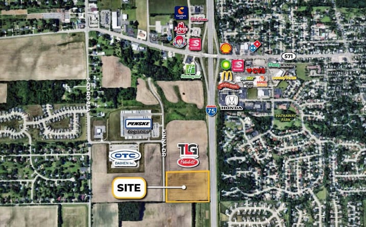 Pictures of Industrial, Mixed Use, Land property located at S Kinna Dr, Tipp City, OH 45371 for sales - image #1