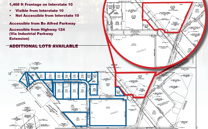 Pictures of Land property located at Interstate 10 industrial park, Beaumont, TX 77704 for sales - image #1