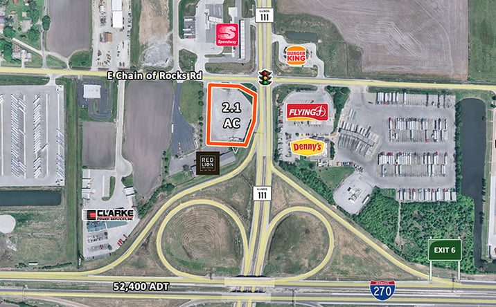 Pictures of Land property located at 1250 E Chain of Rocks Rd, Granite City, IL 62040 for sales - image #1