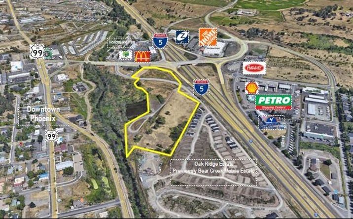 Pictures of Land property located at 250 Fern Valley Rd, Phoenix, OR 97535 for sales - image #1