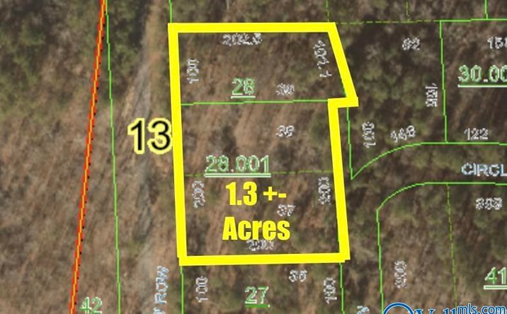 Pictures of Land property located at 37-39 Turner Mountain Road, Hokes Bluff, AL 35903 for sales - image #1