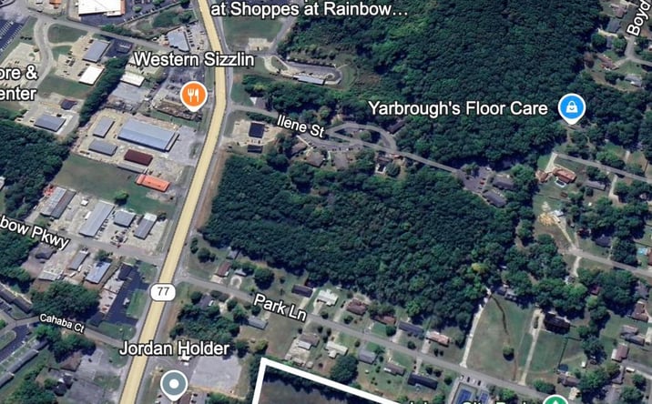 Pictures of Land property located at 6.3 Acres Highway 77, Rainbow City, AL 35906 for sales - image #1