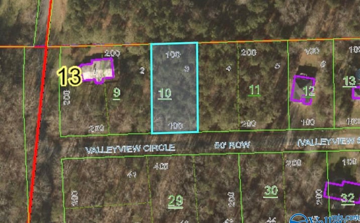 Pictures of Land property located at Valleyview St, Hokes Bluff, AL 35903 for sales - image #1
