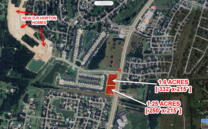 Pictures of Land property located at 2600 E Parkwood Dr, Friendswood, TX 77546 for sales - image #1