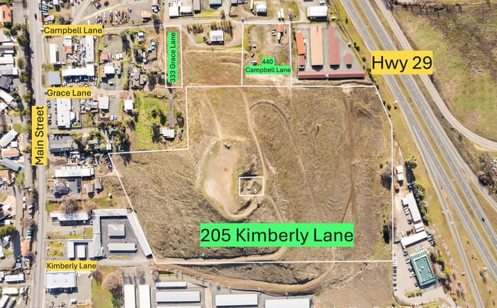 Pictures of Land, Industrial property located at 205 Kimberly, Lakeport, CA 95453 for sales - image #1