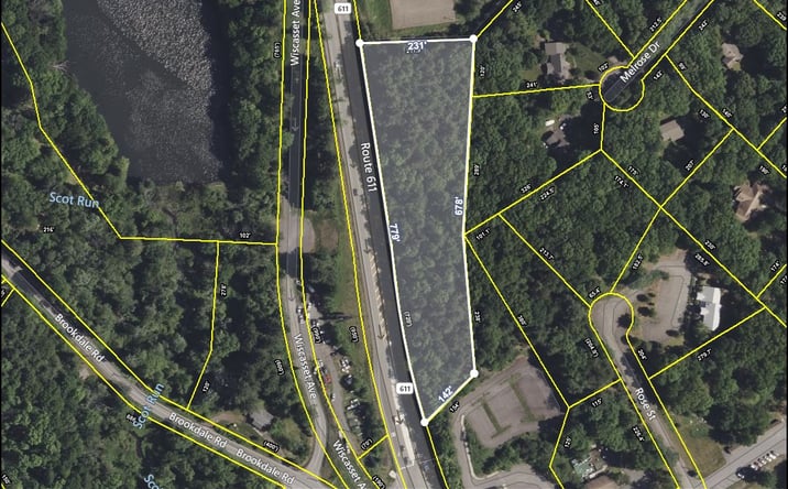 Pictures of Land property located at PA-611, Scotrun, PA 18355 for sales - image #1