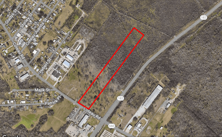 Pictures of Land property located at 2010 Coteau Rd, Houma, LA 70364 for sales - image #1