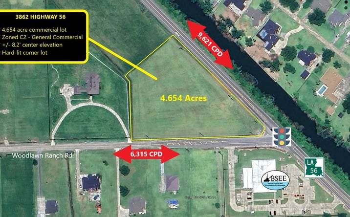 Pictures of Land property located at 3862 Louisiana 56, Houma, LA 70363 for sales - image #1