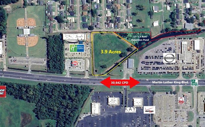 Pictures of Land property located at 1794 Martin Luther King Blvd, Houma, LA 70360 for sales - image #1