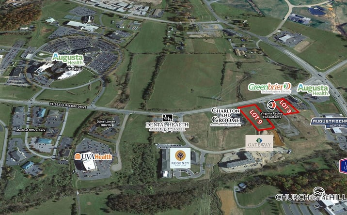 Pictures of Land property located at Two Parcels at Lifecore Drive (Rt. 636), Fishersville, VA 22939 for sales - image #1