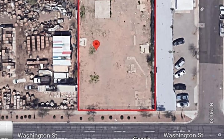 Pictures of Land property located at 1842 E Washington St, Phoenix, AZ 85034 for sales - image #1
