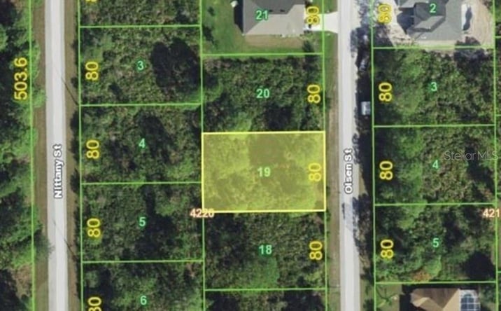 Pictures of Land property located at 8177 Olsen Street, Port Charlotte, FL 33981 for sales - image #1